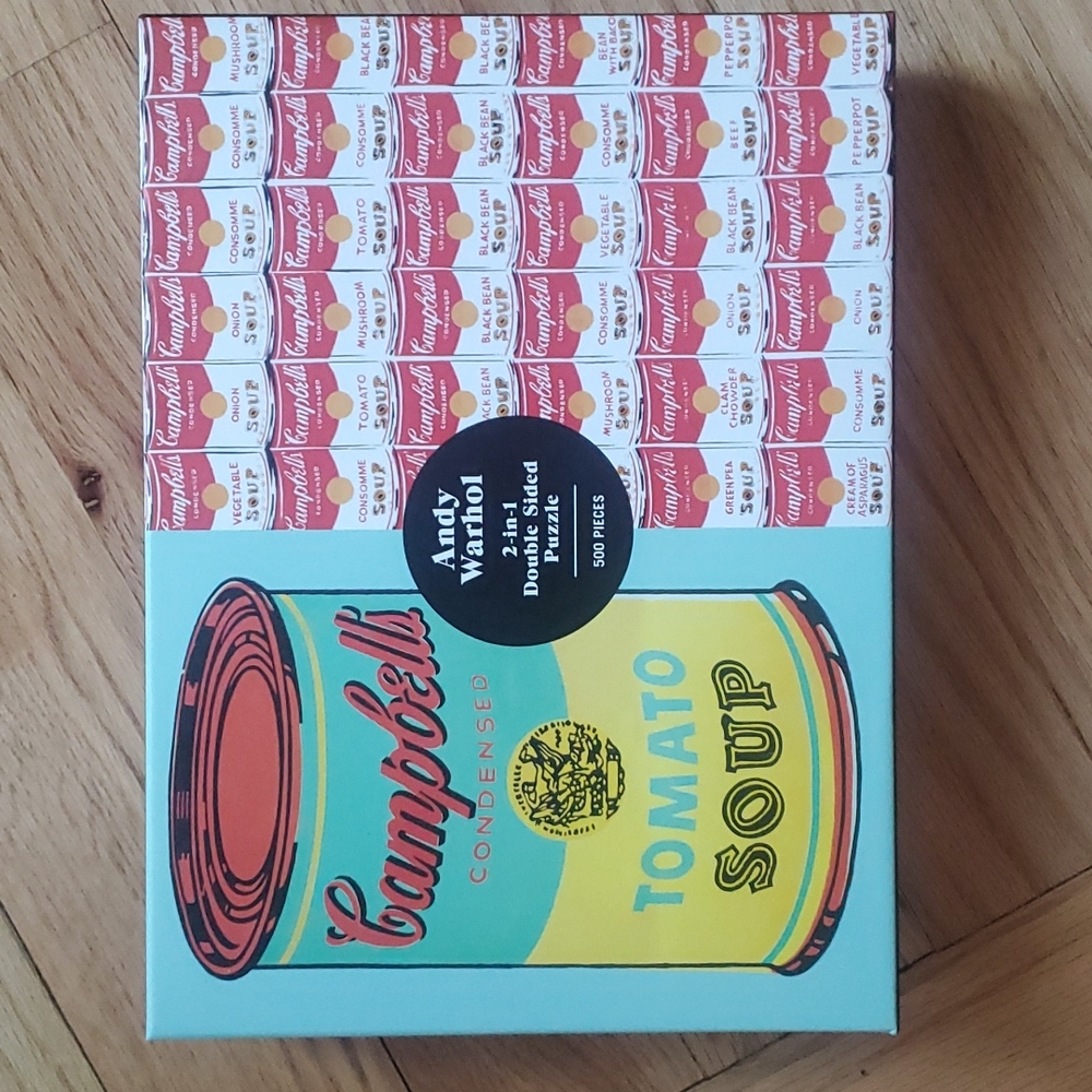 Andy Warhol Campbell's Tomato Soup Can Puzzle